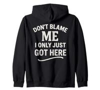 Blagues drôles pour hommes Don't Blame Me Sweat à Capuche