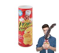 Blagues Du 1er Avril - Collations Créatives À Base De Chips De Pommes De Terre, Jouet À Ressort | Jouets De Blagues D'Halloween, Farces Avec Canettes De Bâillon, Idéal Pour Égayer Vos Fêtes Du 1er Avr