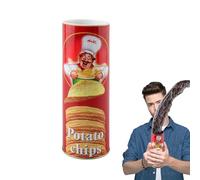 Blagues Du 1er Avril - Collations Créatives À Base De Chips De Pommes De Terre, Jouet À Ressort | Jouets De Blagues D'Halloween, Farces Avec Canettes De Bâillon, Idéal Pour Égayer Vos Fêtes Du 1er Avr