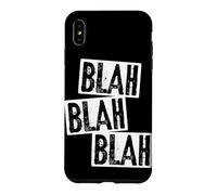 Blahblah Blablabla Bla Bla Coque pour iPhone XS Max
