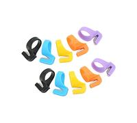 Blaihild 10 Pièces Coupe-Anneau, Conception de Couteau Fendu Déplier Automatiquement la Matière Plastique Différentes Couleurs Incisives Sûres, Facile à Utiliser pour la Couture, Le