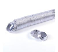 Blaihild 300 Pièces de Moules à aux œufs en Aluminium, Mini Moule à Gâteau Jetable en Aluminium, Parfait pour la Cuisson de Tartes et de Puddings, Hauteur 2 Cm, Idéal pour les Fêtes et le Camping