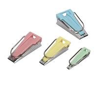 Blaihild 4 Pièces Fabricants de Rubans de Biais, 6mm 12mm 18mm 25mm Kit de Fabricants de Rubans en Plastique en Acier Inoxydable pour la Couture de Tissu, le Quilting, avec 4 Tailles pour