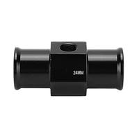 Blaihild Adaptateur de Température d'eau pour Moto, Système de Refroidissement à 3 Voies, Support de Capteur en Alliage d'aluminium anodisé CNC avec 2 Pinces, Protection du Moteur en Temps Réel