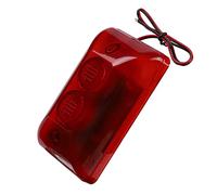 Blaihild Alarme de Sirène Stroboscopique Filaire 12V 15W, Son Fort de 120db avec Lumière Clignotante LED Très Brillante, pour Avertissement de sécurité à Domicile et à L'hôtel