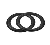 Blaihild Bord en Caoutchouc de Réparation de Haut-Parleur de 8 Pouces, Remplacement de Surround de Caisson de Basses Durable Anti-vieillissement, avec Un Bel Effet pour Un Son Faible, 2