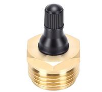 Blaihild Bouchon de Soufflage pour Camping-car 36153 Filetage NPT en Laiton pour Adaptateur d'hivernage Éruption Robuste pour Camping-car avec Valve Schrader pour Compresseur d'air pour Hiverner