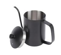Blaihild Bouilloire à Col de Cygne en Acier Inoxydable 304 600 Ml avec Couvercle et Balance Interne, Cafetière sur la Cuisinière pour égouttement Manuel de Précision, Outil Barista pour le Bureau à