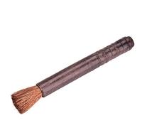 Blaihild Brosse de Nettoyage D'instruments, Manche en Bois, Tête en Laine Douce pour Application de Colophane de Violon, avec Corps Long et Fin pour un Entretien Facile (Bois d'ébène)