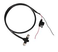 Blaihild Câble de Dorsale Terminal NMEA 2000 T 5 Broches IP67 étanche pour Les Réseaux Lowrance Simrad B&G Navico avec Filetage M12 en Plastique ABS