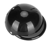 Blaihild Casque pour Animaux de Compagnie, Mentonnière Réglable, Casque de Moto pour Chiens et Chats de Petite et Moyenne Taille, Matériau ABS, Protection Contre Le Vent et la Lumière du Soleil (M)