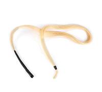Blaihild Cheveux de Remplacement pour Archet 80 Cm, Poils de Prêle Mongols pour Violon, Violoncelle Erhu, Blanc Naturel Non Blanchi, Ton Pur, Forte Force d'expression, pour la Performance et la