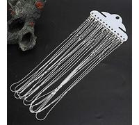 Blaihild Collier Chaîne Serpent DIY, Accessoire de Bijoux plaqué Argent avec Chaîne de Queue étendue, pour L'assortiment de Pendentifs en Cristal et la Fabrication de Colliers