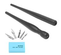 Blaihild Ensemble de Stylos Manga Pen Cartoon Comic Pen, Supports en Plastique de Haute qualité, 5 Plumes pour le Dessin Créatif, Idéal pour les Artistes de Bande Dessinée et les Débutants