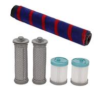 Blaihild Kit de Filtre à Vide Tête de Rouleau de Brosse de Remplacement pour A10 A11 EA10 PURE ONE X1 R1 T1 S1 MINI LITE S11 S12 TEK avec Tête de Brosse Principale 2 Filtres Avant 2