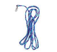 Blaihild Laisse Réglable pour Hamster, Collier tressé en Nylon pour Petits Animaux de Compagnie, avec Petite Cloche, pour Hamster écureuil Volant (Dégradé Bleu et Violet)