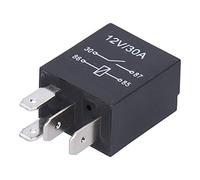 Blaihild Lot de 10 Relais Automobiles étanches 12 V 30 A Violet pour Phare Antibrouillard, Climatiseur, Durée de Vie 100 000 Cycles, Anti-poussière pour Système électrique de Voiture (4 sondes)