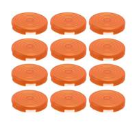 Blaihild Lot de 12 Cache-boutons de Remplacement pour Interrupteurs de Clavier Mécaniques avec Givrée Antidérapante Compatible avec Kailh Cherry TTC Akko Glorious (ORANGE)