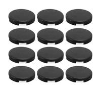 Blaihild Lot de 12 Cache-boutons de Remplacement pour Interrupteurs de Clavier Mécaniques avec Givrée Antidérapante Compatible avec Kailh Cherry TTC Akko Glorious (BLACK)