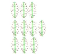 Blaihild Mangeoire à Méthode en Ligne à Bobine à Ressort, Matériel de Pêche en Métal avec Conception de Baril pour Attirer Les Plus Gros Poissons, Compact (Moyen : env.17,6x16,2x10cm /