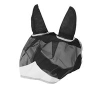 Blaihild Masque Anti-Mouches pour Chevaux en Fine en Polyester Respirant Résistant aux UV - Masque Anti-Mouches pour Chevaux avec Fermeture à Crochet Réglable, Protection -Morsure pour Les Sentiers,