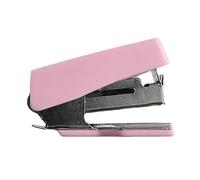 Blaihild Mini Agrafeuse N°10, capacité de 6 à 10 Feuilles, Agrafeuse de Bureau Compacte en Métal 39 X 27 X 15 Mm, Petit Outil de Bureau Vibrant pour la Journalisation des Voyages, Format de Poche de