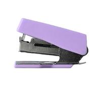 Blaihild Mini Agrafeuse N°10, capacité de 6 à 10 Feuilles, Agrafeuse de Bureau Compacte en Métal 39 X 27 X 15 Mm, Petit Outil de Bureau Vibrant pour la Journalisation des Voyages, Format de Poche de