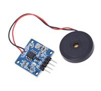 Blaihild Module de Capteur de Vibrations Piézoélectriques, Commutateur de Vibrations à Sortie Analogique et TTL avec sensibilité Réglable, pour Projets Interactifs de Batterie