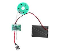 Blaihild Module D'Enregistrement DIY de 4 Minutes, Capteur de Lumière activé par la Voix, Carte Sonore avec Enregistrement répété pour Boîte-Cadeau, Jouet de Carte de Noël