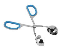 Blaihild Moule à Boulettes de Viande en Acier Inoxydable, Fabricant de Pinces à Boules de Riz Non Collantes avec Poignée Ergonomique Antidérapante, pour Outil de Cuisine (BLUE)