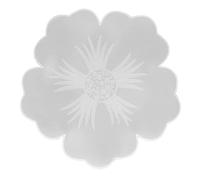 Blaihild Moule en Silicone de Dessous de Verre de Fleur élastique Réutilisable, Moule à Colle en Cristal pour L'art en Résine avec Fleurs Séchées, Poudre de Mica Scintillante pour la