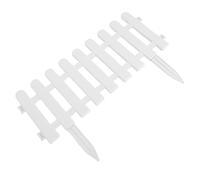 Blaihild Panneaux de Bordure de Jardin Emboîtables, Bordure de Paysage en Plastique, Paquet de 5 50x20cm pour Parterres de Fleurs, Allées de Pelouse, Bloque Les Mauvaises Herbes avec Piquets de Sol,