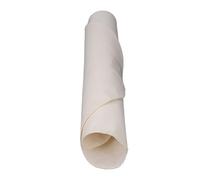 Blaihild Peau de Tambour Bongo en Peau de Chèvre Naturelle 15,75 Pouces, épaisseur 0,8 Mm pour Percussions Latines, Surface Texturée Claire, Remplacement Léger pour les Joueurs de Conga Bongo,