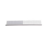 Blaihild Peigne à Franges en macramé en Acier Inoxydable de 6,5 Pouces, Outil Permettant de Gagner du Temps pour Lisser les Fibres et Démêler les Poils d'animaux, Peigne Portable Léger pour