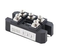 Blaihild Redresseur de Pont MDS100A, Redresseur à Diode triphasé 100A 1600V Haute Puissance, avec Structure Bien Soudée pour Alimentation de Conversion AC vers DC