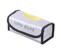Blaihild Sac de Batterie de Protection, Pochette de Batterie Ignifuge et Antidéflagrante pour Une Résistance aux Températures élevées et Une Protection Contre Les Radiations Lors du Chargement des