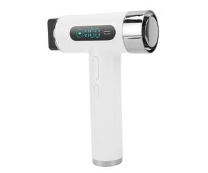 Blaihild Sèche-cheveux sans Fil 300 W Rechargeable par USB, Moteur 100 000 Tr/min, Débit d'air de 30 M/s, Batterie 15 600 MAh, Vent Froid et Chaud, Sèche-cheveux de Voyage Compact avec Buse de
