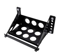 Blaihild Support de Montage de Boîte de Plateau de Batterie en Acier Antirouille, Conception de Verrouillage à Vis, Convient à une Batterie Maximale de 10,63x7,06x7,5 Pouces, pour Bateau, Camping-car,