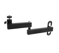 Blaihild Support Mural Universel pour Projecteur, Pliable, Réglable, Rotation à 360 Degrés, Inclinaison à 90 Degrés, Support en Fer en Acier avec Vis de 1/4 Pouce, pour de