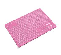 Blaihild Tapis de Découpe Auto-cicatrisant, Planche Artisanale Antidérapante Double Face en PVC de 8,3 X 5,9 Pouces, avec Surface Lisse pour L'écriture, la Peinture, la Sculpture et la (PINK)