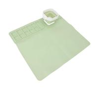 Blaihild Tapis de Peinture en Silicone 41,8 X 36,5 Cm, Lavable avec Gobelet à Brosse, Tapis d'artisanat Doux et Pliable pour le Dessin des Tout-petits, Housse de Table de qualité Alimentaire pour