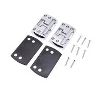 Blaihild Taquet de Pliage en Alliage de Zinc, Taquet de Pont Escamotable avec Vis pour Remorques Camions Crochets d'attache