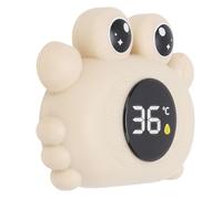 Blaihild Thermomètre de Bain Affichage Numérique LED Flottant IP67 Mise Sous Tension Automatique et Arrêt ±1 °C Précision Clignotant Rouge Vert Alerte Visuelle Moniteur de Température de l'eau pour