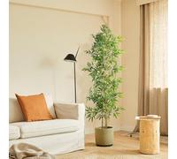 BLAINE | Bambou Minimal 150cm | Plantes Artificielles Interieur | Plantes Artificielles | Plante Artificielle Exterieur | Grande Plante Artificielle Interieur | Arbre Artificiel | Fausses Plantes