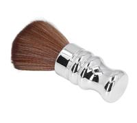 Blaireau de Rasage Doux, Poils en Nylon, Blaireau Professionnel, Facile à Nettoyer, Plumeau de Cou Pratique avec Poignée en ABS pour Barbiers pour la Coupe de Cheveux