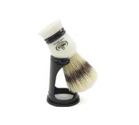 Blaireau de rasage Omega 80267 en pure soie stérilisée avec support