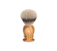 Mühle Blaireau de rasage Classic Silvertip (pur argenté) Ø19 mm Monture bois d'olivier 1 pièce