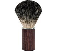Blaireau de rasage pur-gris - manche en noyer "Premium Design BERLIN