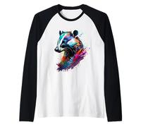 Blaireau peint Manche Raglan