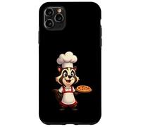 Blaireau pizzaïolo avec Toque et Tablier Coque pour iPhone 11 Pro Max